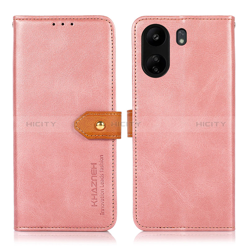 Funda de Cuero Cartera con Soporte Carcasa N07P para Xiaomi Poco C65