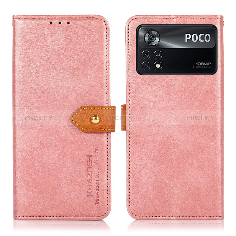 Funda de Cuero Cartera con Soporte Carcasa N07P para Xiaomi Poco X4 Pro 5G