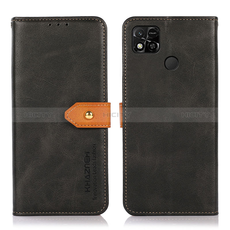 Funda de Cuero Cartera con Soporte Carcasa N07P para Xiaomi Redmi 9 Activ