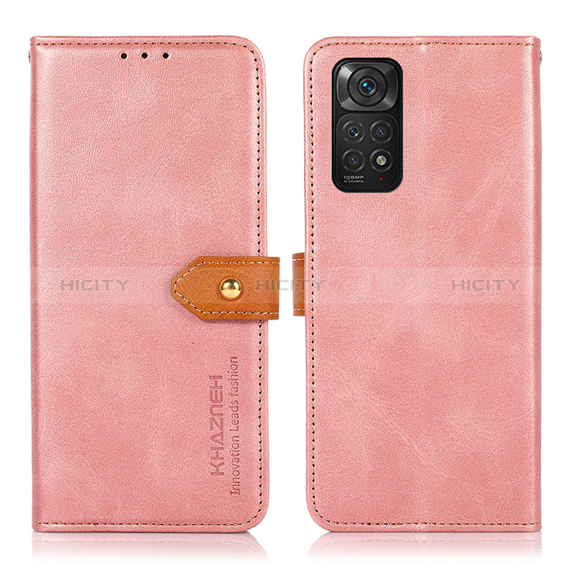 Funda de Cuero Cartera con Soporte Carcasa N07P para Xiaomi Redmi Note 11S 4G