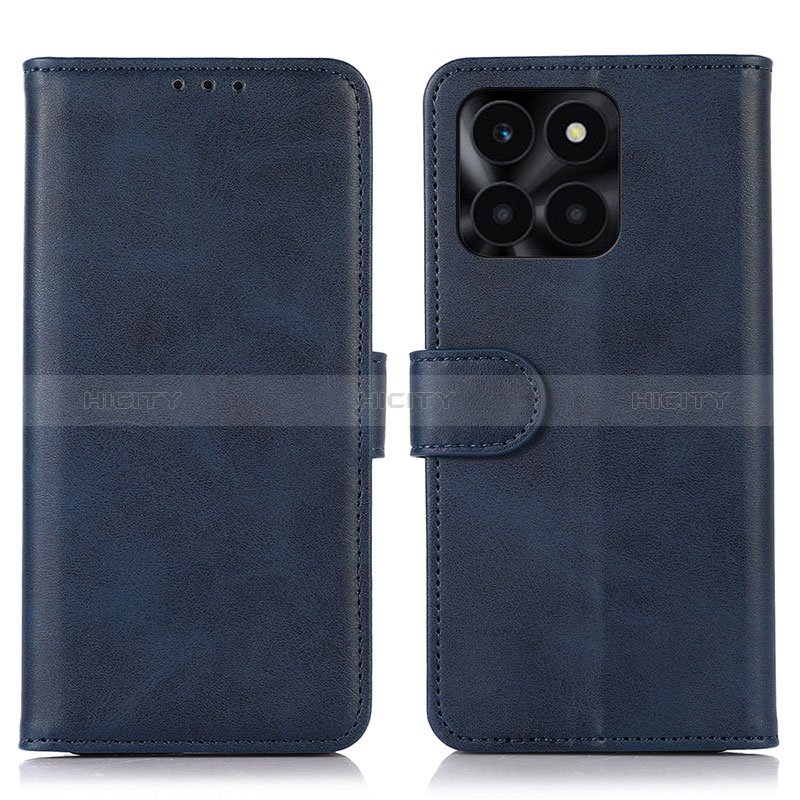 Funda de Cuero Cartera con Soporte Carcasa N08P para Huawei Honor X6a