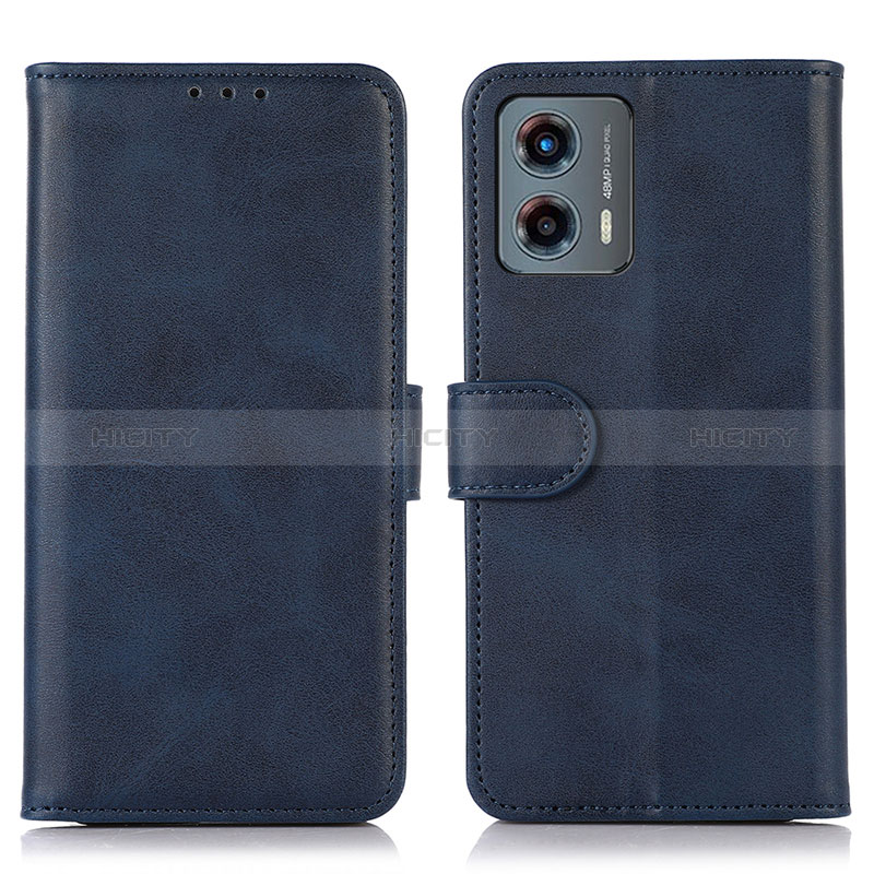 Funda de Cuero Cartera con Soporte Carcasa N08P para Motorola Moto G 5G (2023)