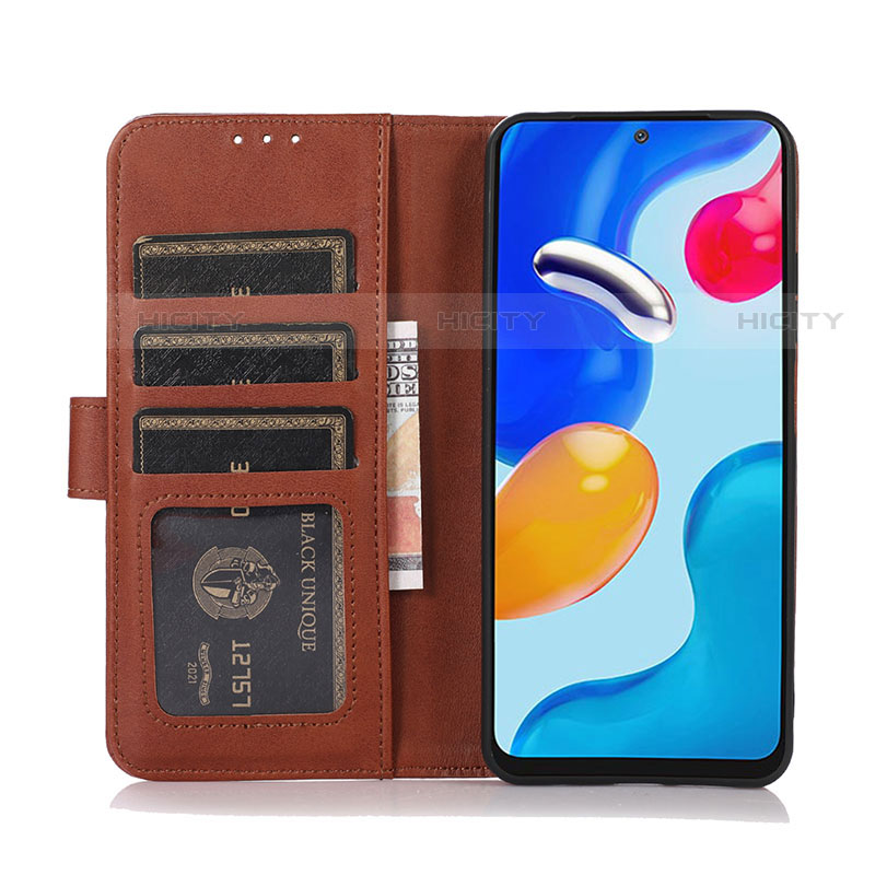 Funda de Cuero Cartera con Soporte Carcasa N08P para Motorola Moto G62 5G