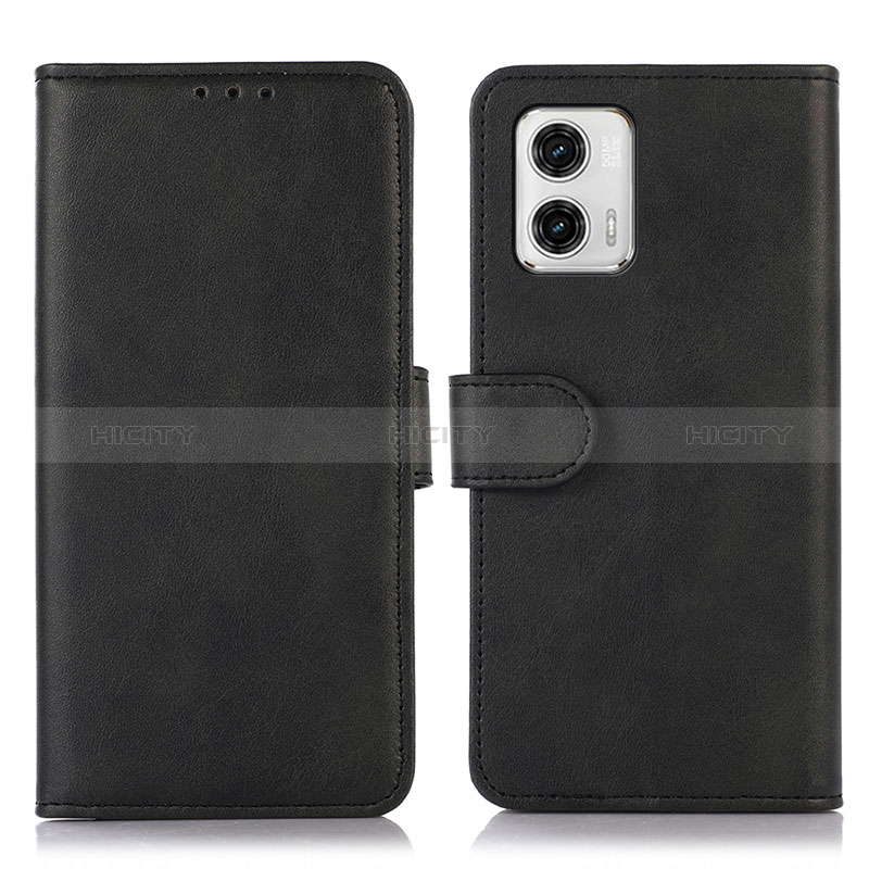 Funda de Cuero Cartera con Soporte Carcasa N08P para Motorola Moto G73 5G