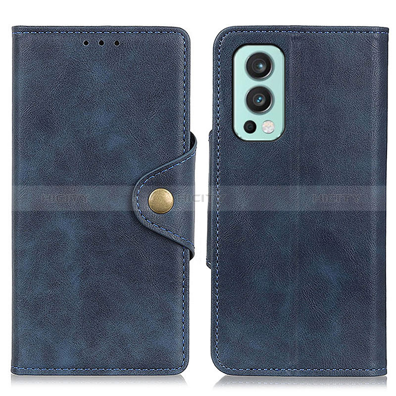 Funda de Cuero Cartera con Soporte Carcasa N08P para OnePlus Nord 2 5G