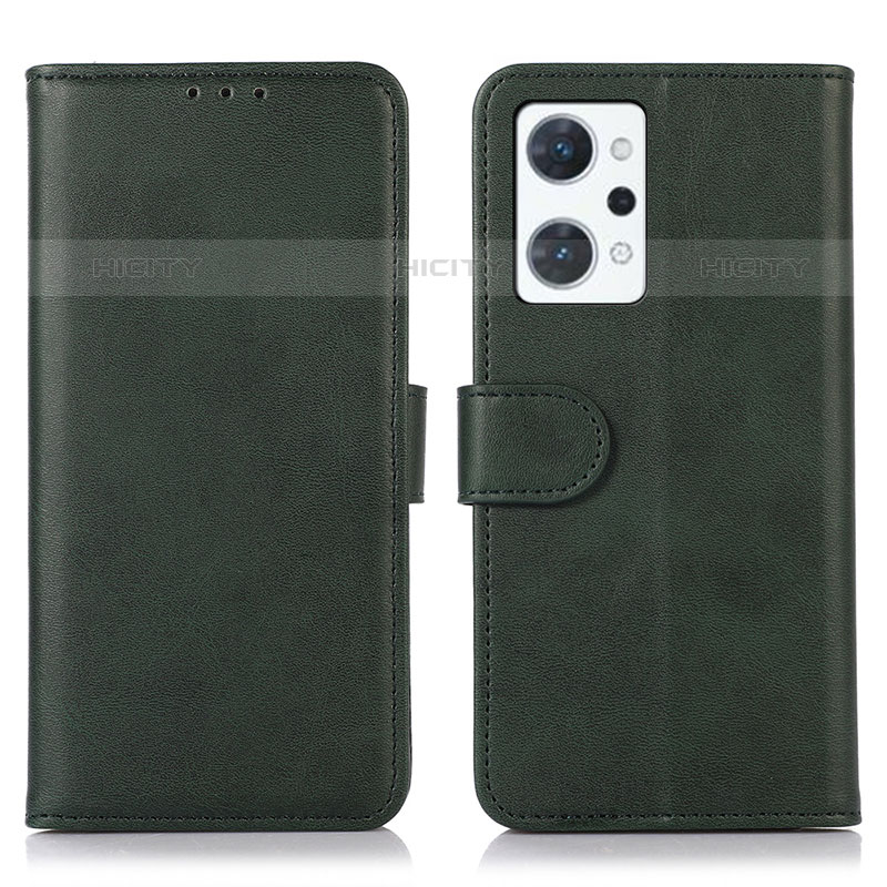 Funda de Cuero Cartera con Soporte Carcasa N08P para Oppo Reno7 A