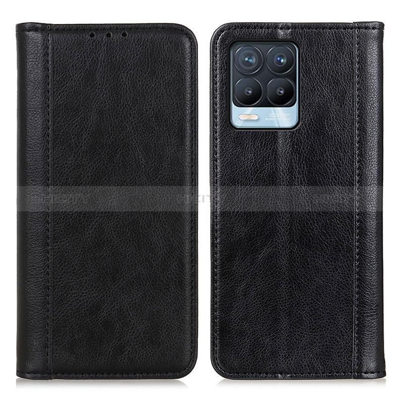 Funda de Cuero Cartera con Soporte Carcasa N08P para Realme 8 Pro