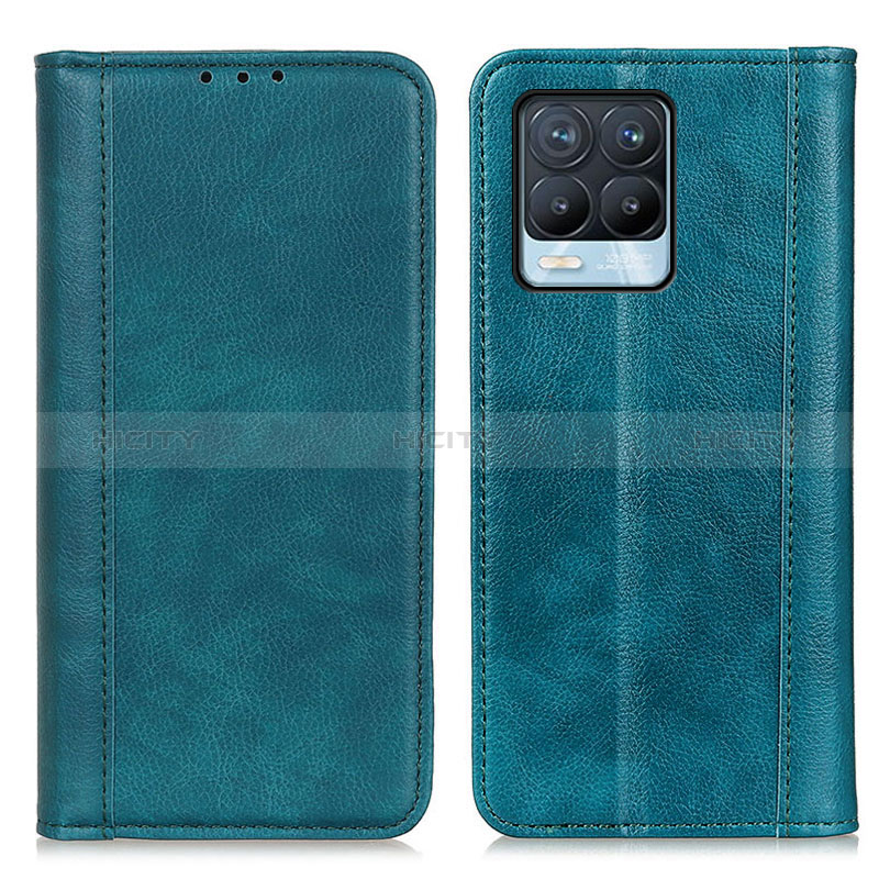 Funda de Cuero Cartera con Soporte Carcasa N08P para Realme 8 Pro