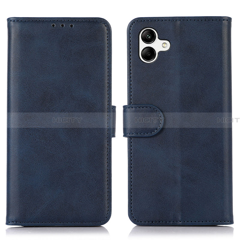 Funda de Cuero Cartera con Soporte Carcasa N08P para Samsung Galaxy A05 Azul