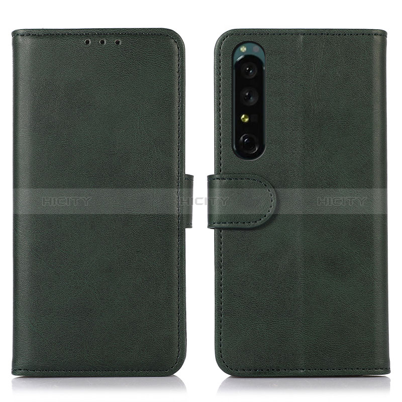 Funda de Cuero Cartera con Soporte Carcasa N08P para Sony Xperia 1 IV