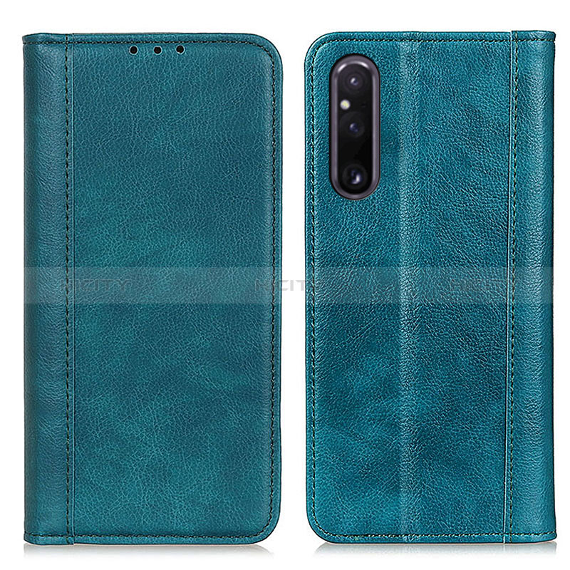 Funda de Cuero Cartera con Soporte Carcasa N08P para Sony Xperia 1 V