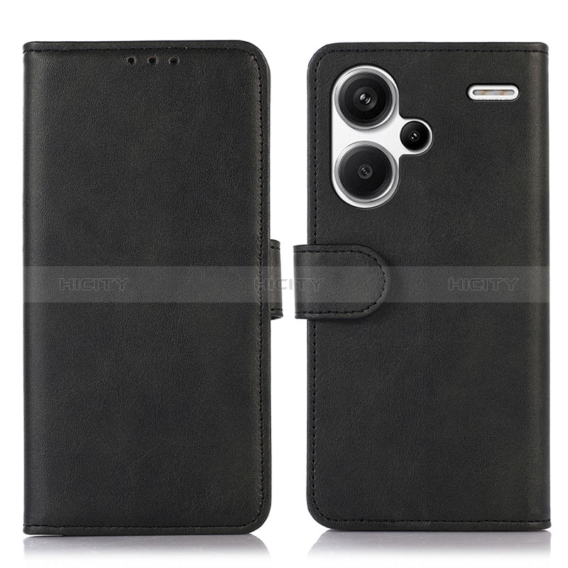 Funda de Cuero Cartera con Soporte Carcasa N08P para Xiaomi Redmi Note 13 Pro+ Plus 5G