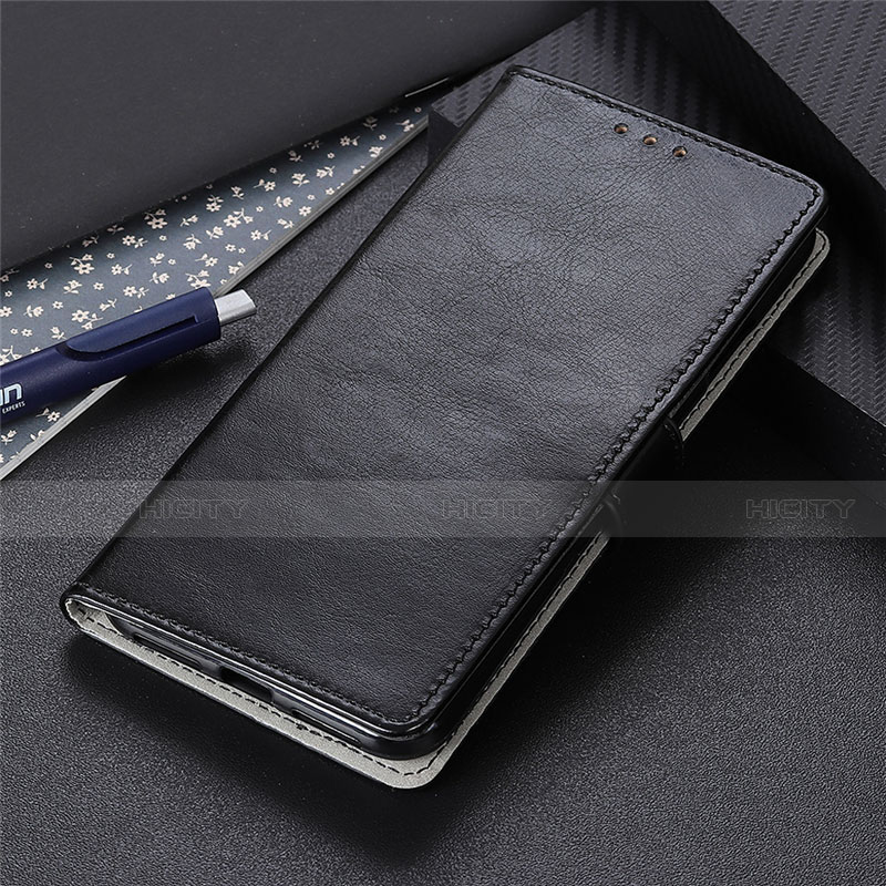 Funda de Cuero Cartera con Soporte Carcasa N15 para Huawei P40 Pro+ Plus Negro