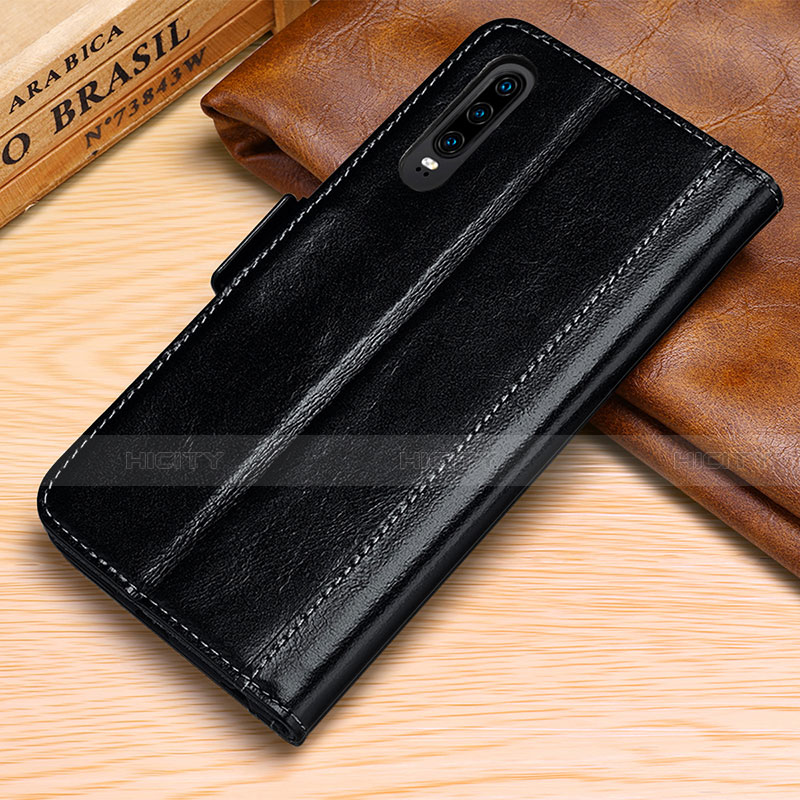 Funda de Cuero Cartera con Soporte Carcasa P01 para Huawei P30