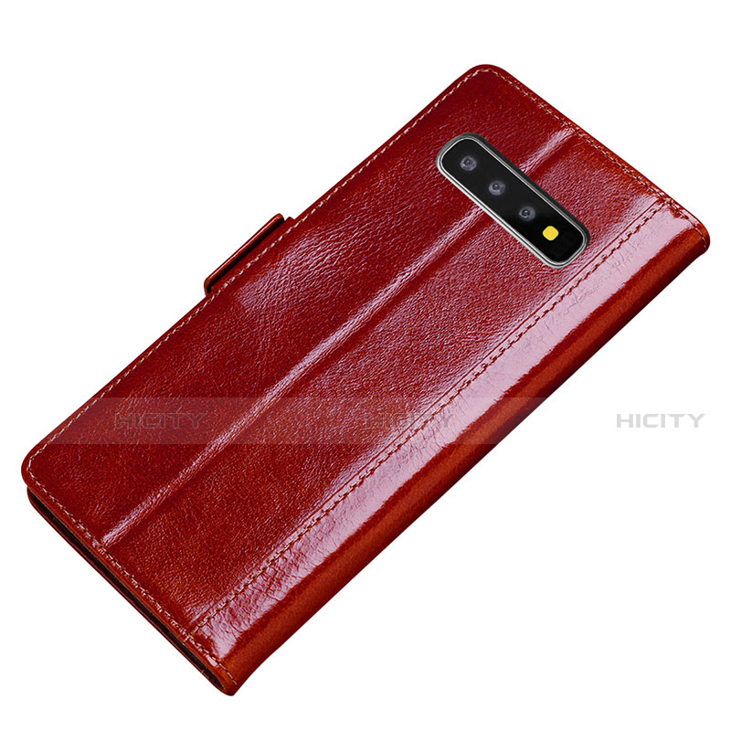 Funda de Cuero Cartera con Soporte Carcasa P01 para Samsung Galaxy S10 5G