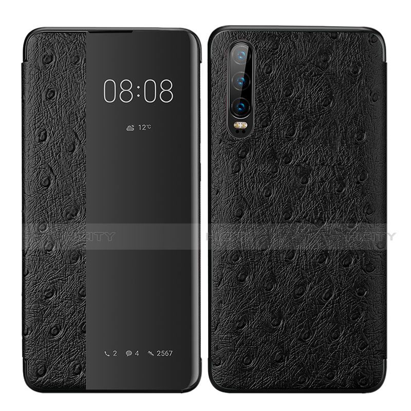 Funda de Cuero Cartera con Soporte Carcasa P02 para Huawei P30