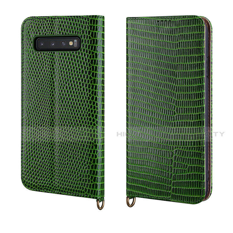 Funda de Cuero Cartera con Soporte Carcasa P04 para Samsung Galaxy S10 5G