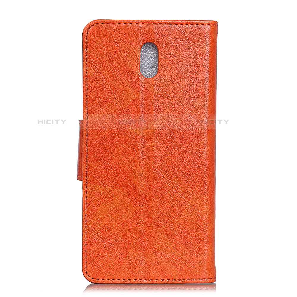 Funda de Cuero Cartera con Soporte Carcasa para Alcatel 1C (2019)