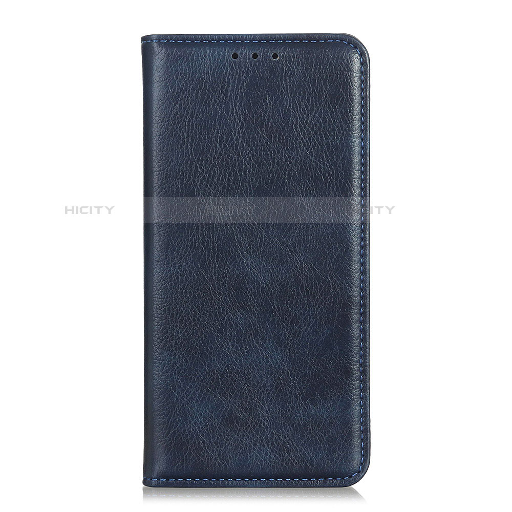 Funda de Cuero Cartera con Soporte Carcasa para Alcatel 1X (2019) Azul