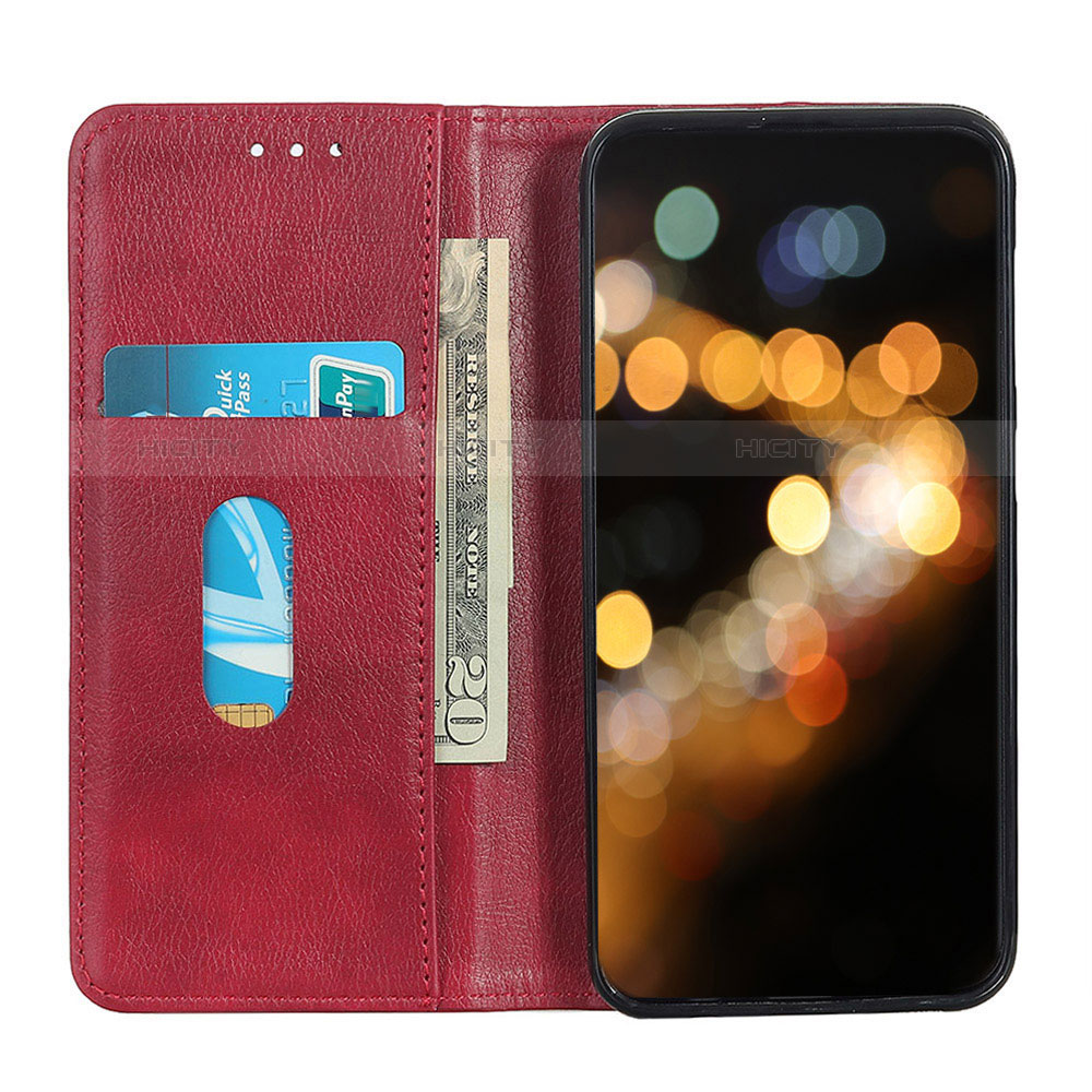 Funda de Cuero Cartera con Soporte Carcasa para Alcatel 3 (2019)