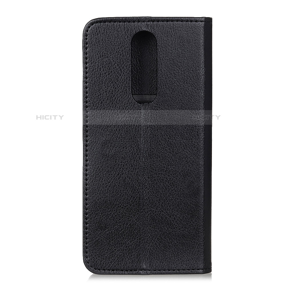 Funda de Cuero Cartera con Soporte Carcasa para Alcatel 3L