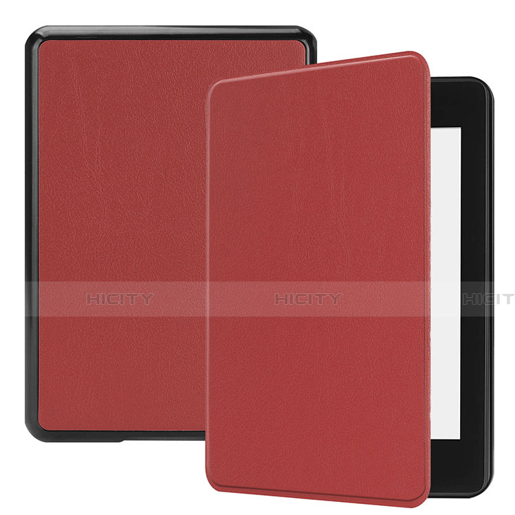 Funda de Cuero Cartera con Soporte Carcasa para Amazon Kindle Paperwhite 6 inch