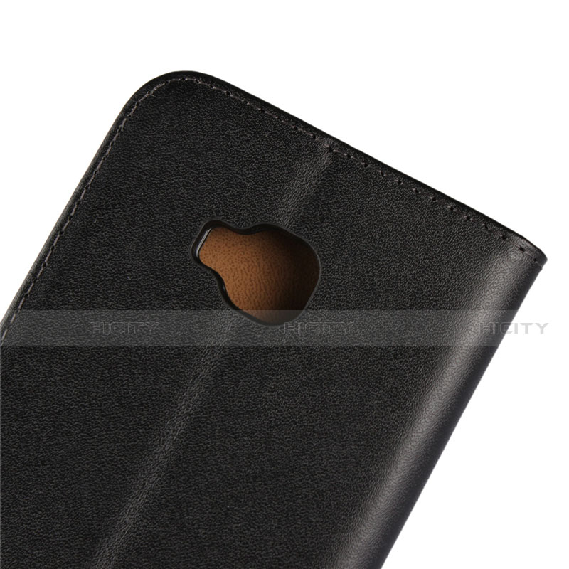 Funda de Cuero Cartera con Soporte Carcasa para Asus Zenfone 4 Selfie Pro Negro