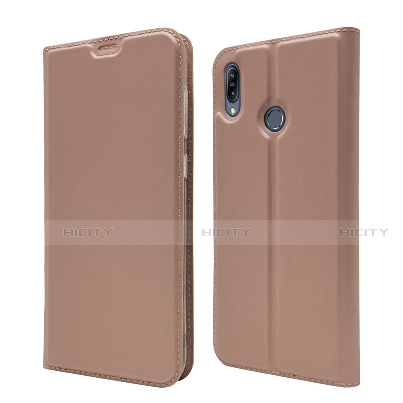 Funda de Cuero Cartera con Soporte Carcasa para Asus Zenfone Max M2 ZB633KL Oro Rosa