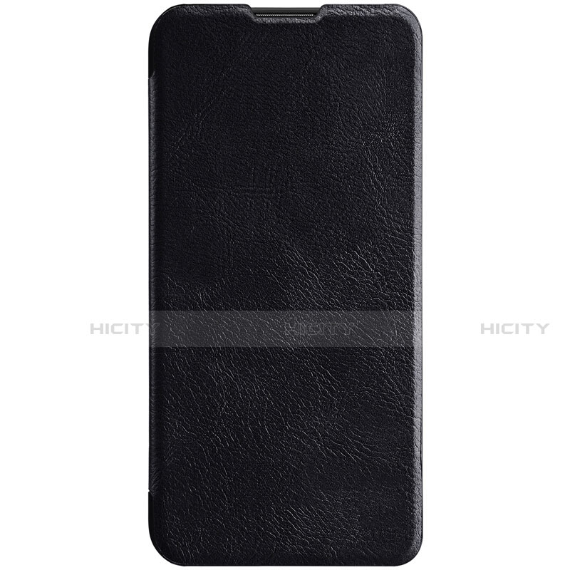 Funda de Cuero Cartera con Soporte Carcasa para Huawei Honor 20 Lite Negro