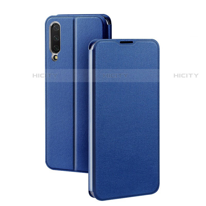 Funda de Cuero Cartera con Soporte Carcasa para Huawei P Smart Pro (2019) Azul