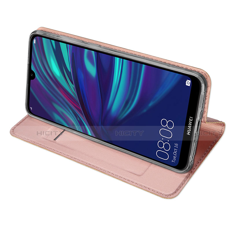 Funda de Cuero Cartera con Soporte Carcasa para Huawei Y7 (2019)