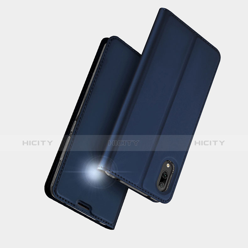 Funda de Cuero Cartera con Soporte Carcasa para Huawei Y7 Pro (2019)