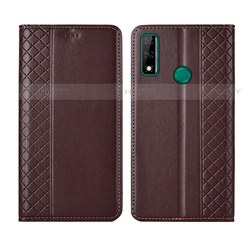 Funda de Cuero Cartera con Soporte Carcasa para Huawei Y8s