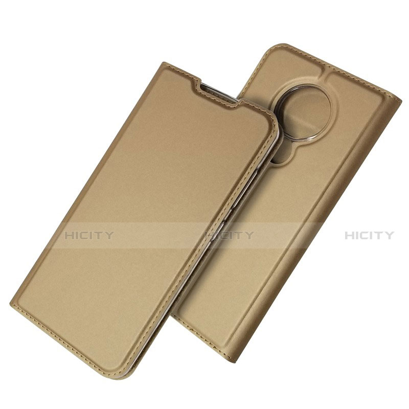 Funda de Cuero Cartera con Soporte Carcasa para Nokia 6.2 Oro