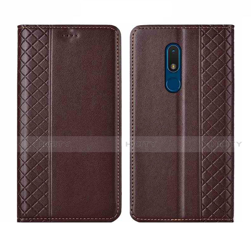 Funda de Cuero Cartera con Soporte Carcasa para Nokia C3