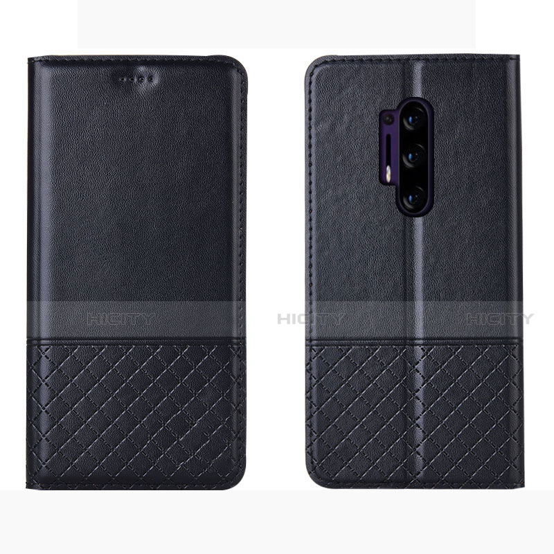 Funda de Cuero Cartera con Soporte Carcasa para OnePlus 8 Pro Negro