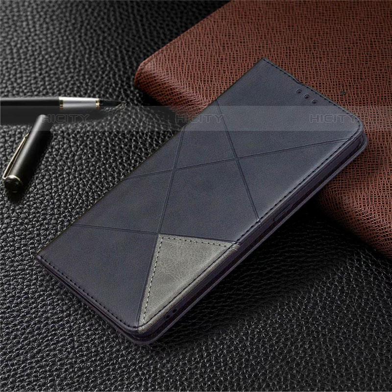 Funda de Cuero Cartera con Soporte Carcasa para Oppo A35 Negro