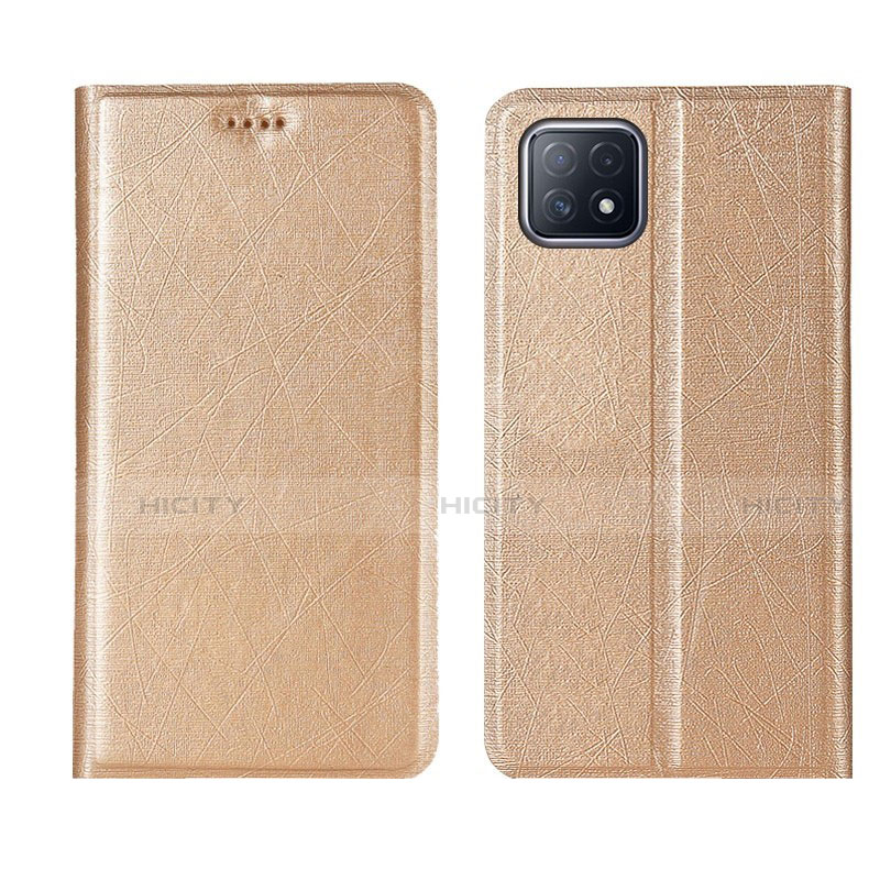 Funda de Cuero Cartera con Soporte Carcasa para Oppo A72 5G