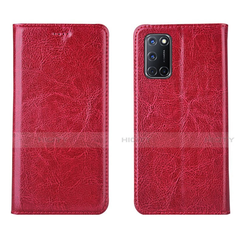 Funda de Cuero Cartera con Soporte Carcasa para Oppo A72