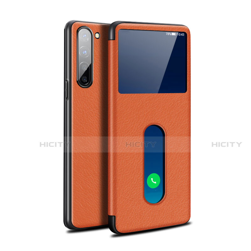 Funda de Cuero Cartera con Soporte Carcasa para Oppo F15