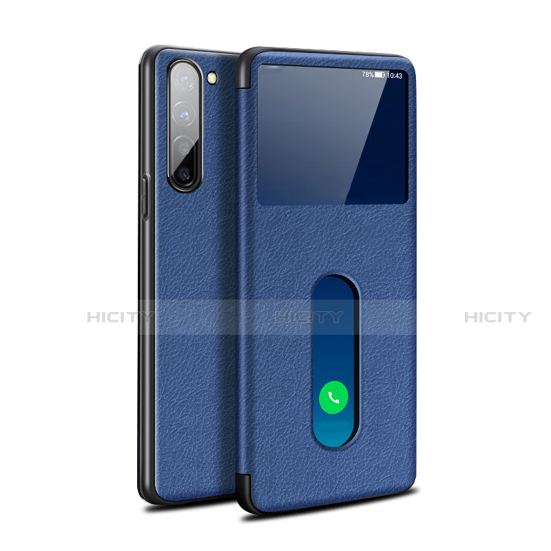 Funda de Cuero Cartera con Soporte Carcasa para Oppo F15