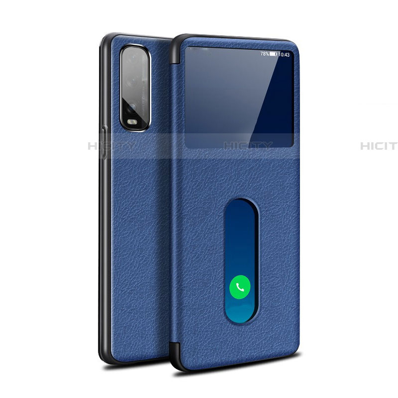 Funda de Cuero Cartera con Soporte Carcasa para Oppo Find X2