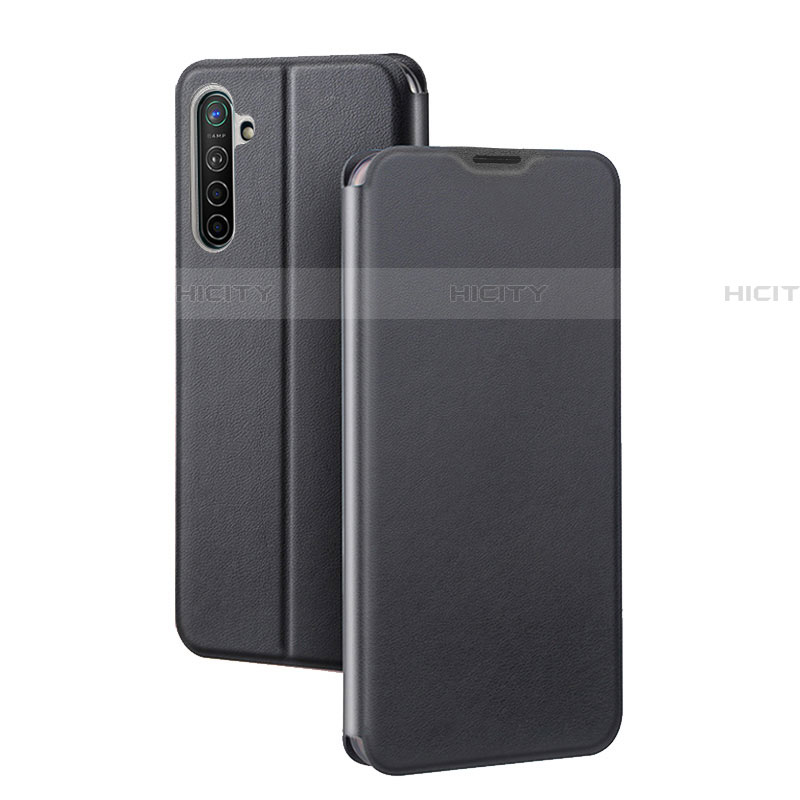 Funda de Cuero Cartera con Soporte Carcasa para Oppo K5 Negro