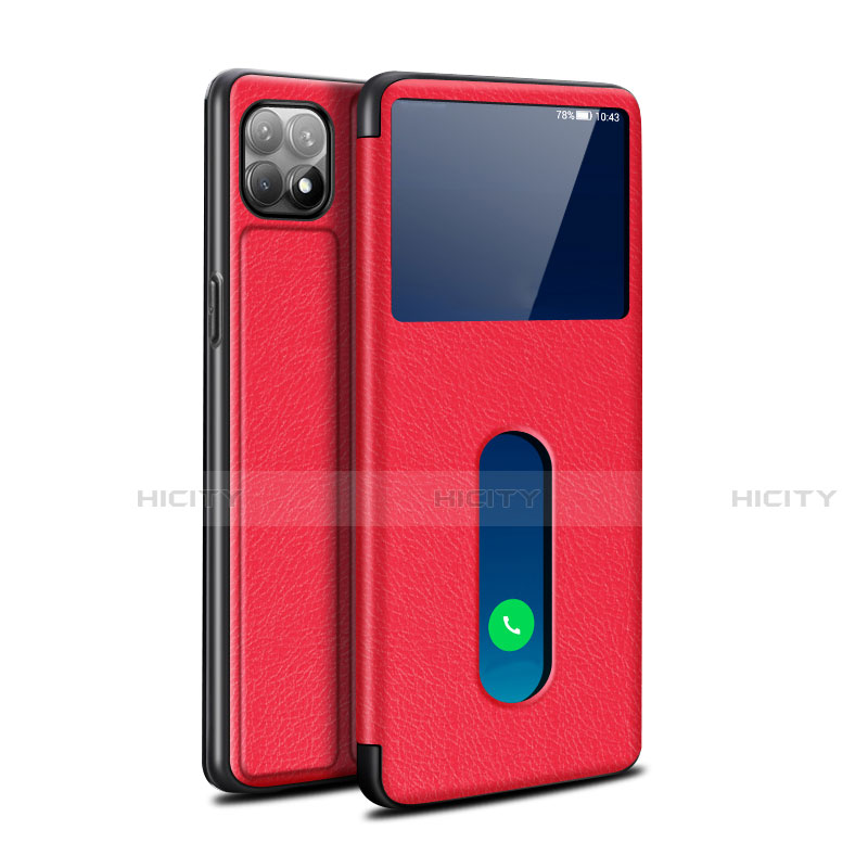 Funda de Cuero Cartera con Soporte Carcasa para Oppo Reno4 SE 5G