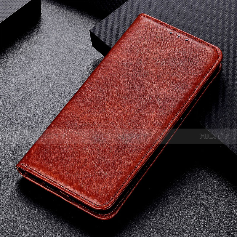 Funda de Cuero Cartera con Soporte Carcasa para Realme Narzo 30 4G Marron