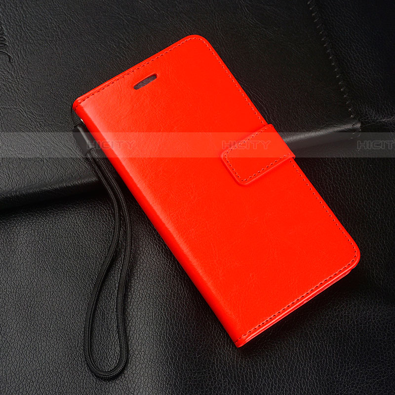 Funda de Cuero Cartera con Soporte Carcasa para Realme X2 Pro Rojo