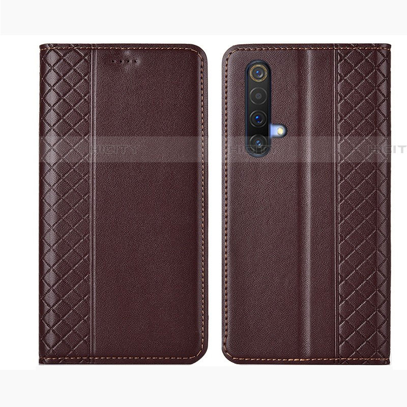 Funda de Cuero Cartera con Soporte Carcasa para Realme X50t 5G