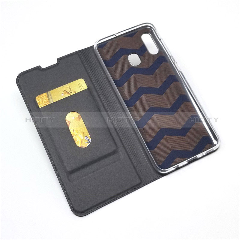 Funda de Cuero Cartera con Soporte Carcasa para Samsung Galaxy A20