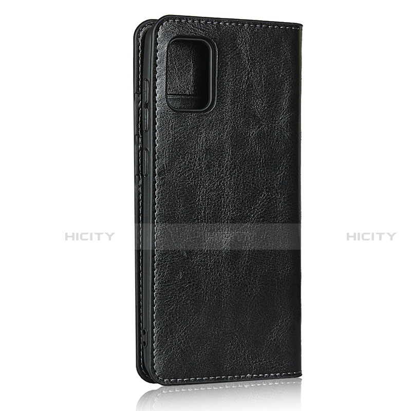 Funda de Cuero Cartera con Soporte Carcasa para Samsung Galaxy A31 Negro