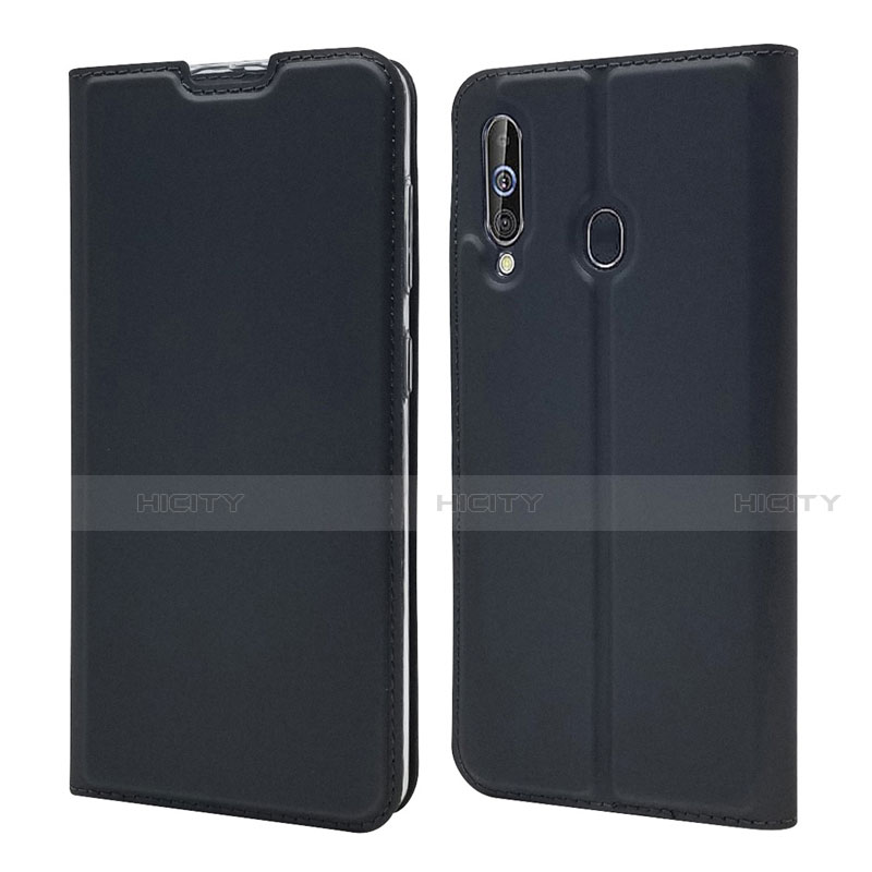 Funda de Cuero Cartera con Soporte Carcasa para Samsung Galaxy A60 Negro